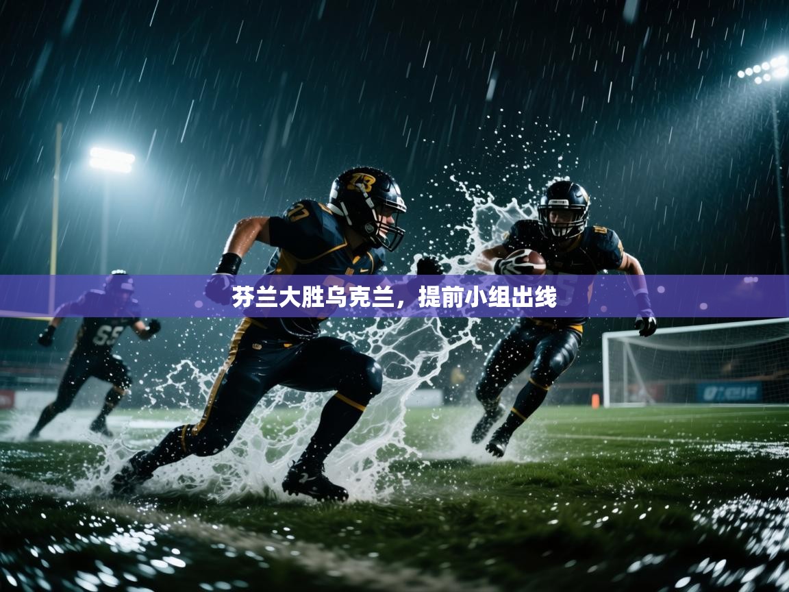 芬兰大胜乌克兰，提前小组出线